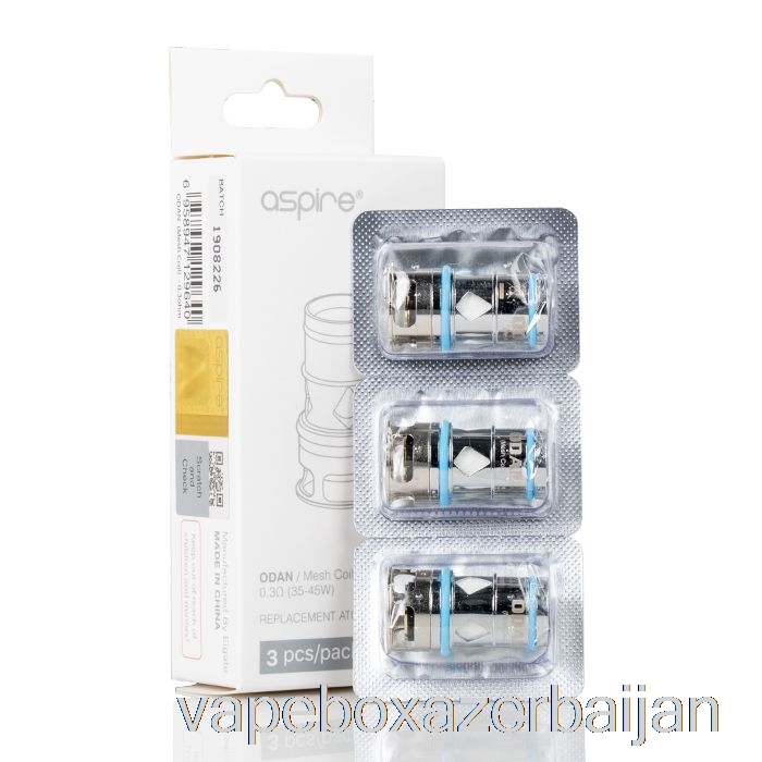 E-Juice Vape Aspire Odan & Odan Mini Replacement Coils 0.3ohm Mesh Coils